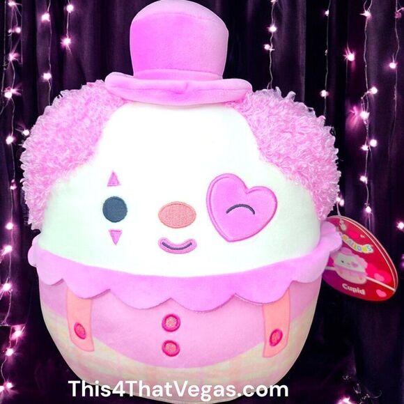 Squishmallow CUPID CLOWN Valentine 2025 - Picture 1 of 3